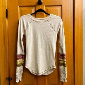 Long sleeve Free People top